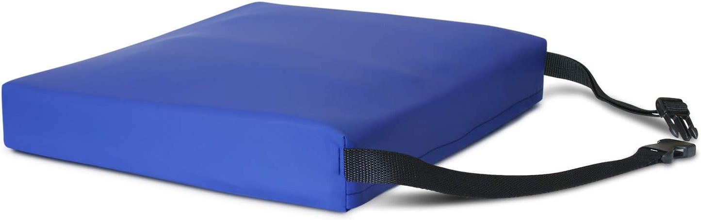 Firm Non-Slip Wheelchair Seat Cushion, 22 X 18 X 2 Inch