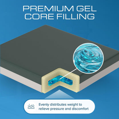 Gel Extreme Wheelchair Seat Cushion, 16 X 16 Inch