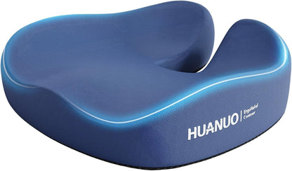 Ergonomic Gel-Enhanced Seat Cushion for Wheelchair, Car & Office