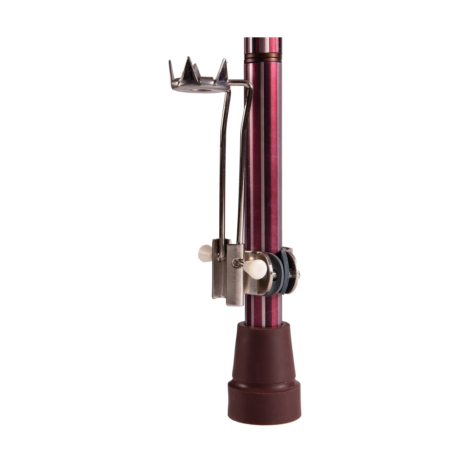 Retractable 5 Prong Ice Grip Attachment for Canes, Crutches, and Walkers, Snow Safety
