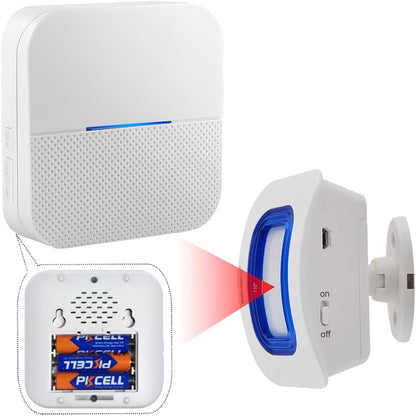 Bed Alarm for Elderly Dementia Patients,Portable Wireless Caregiver Pager Bed Alarms and Fall Prevention Alert for Elderly,Elderly Monitoring for Home
