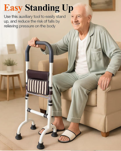 Stand Assist Aid for Elderly; Mobility Aids for Seniors; Couch Toilet Assist Rail; Knee Surgery Recovery Aids; Height Adjustable ; Weight 5Lbs, Bear 350Lbs.(Not a Walker; Not for Weak Arms)